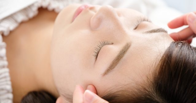 頭部眼性疲労